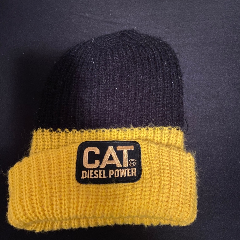CAT Diesel ski cap beanie